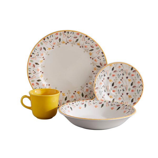 VAJILLA CORONA 16U 4 PUESTOS ASHLEY