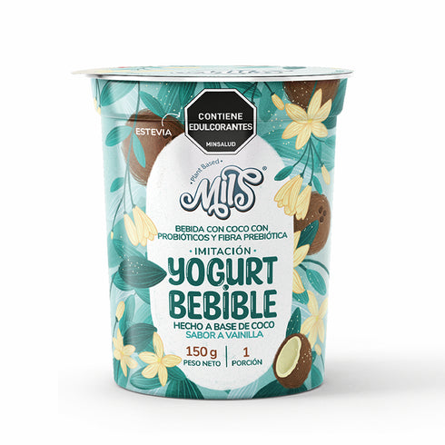 YOGURT A BASE DE COCO MILS 150G VAINILLA
