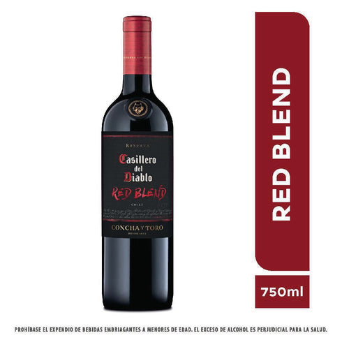 VINO CASILLERO DIABLO 750ML RED BLEND
