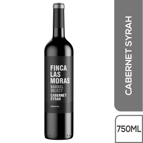 vino las moras 750ml select cabern syrah