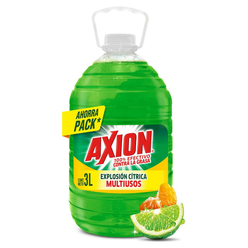 Lavaplatos Líquido Axion Explosión Cítrica 3L