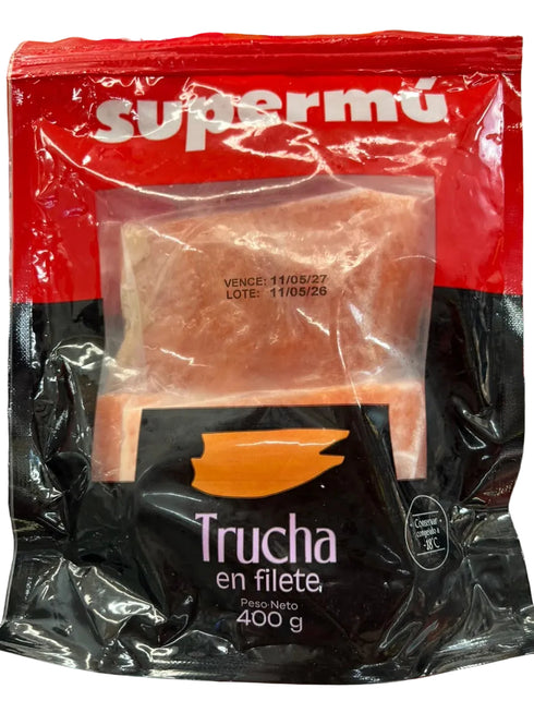 FILETE DE TRUCHA SALMONADA SUPERMU 400G