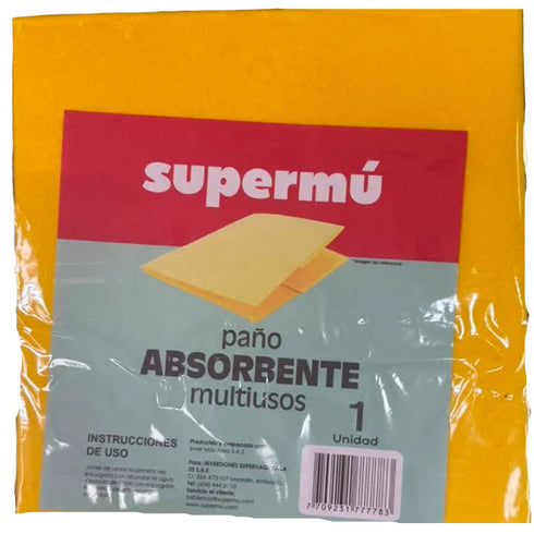 PAÑO SUPERMU ABSORBENTE