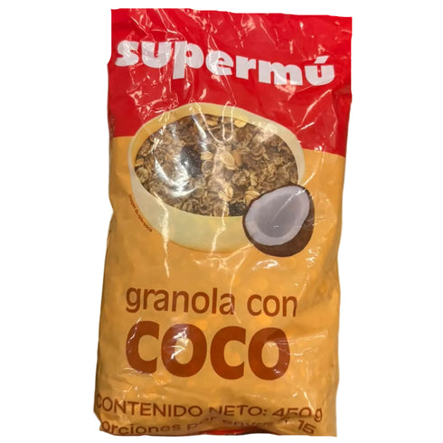 GRANOLA SUPERMU 450G COCO