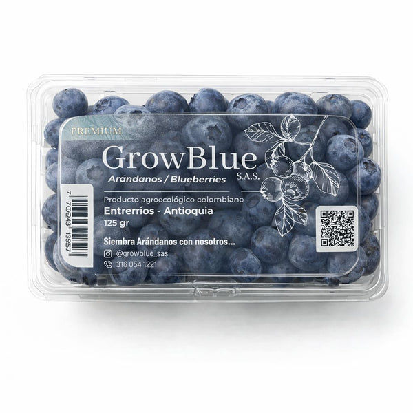 Arándanos GrowBlue 125gr