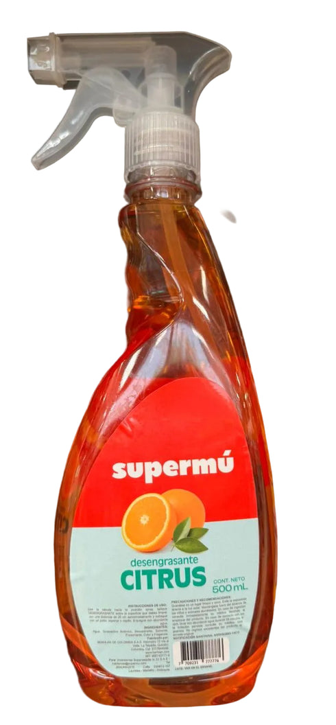 DESENGRASANTE SUPERMU 500ML CITRICO
