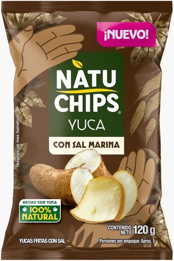 YUCA NATUCHIPS 120G
