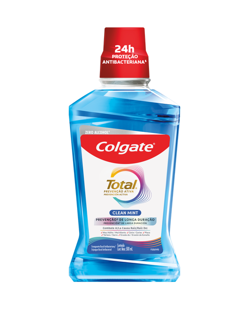 ENJUAGUE COLGATE TOTAL 500ML CLEAN MINT
