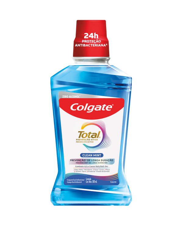 ENJUAGUE COLGATE TOTAL 500ML CLEAN MINT