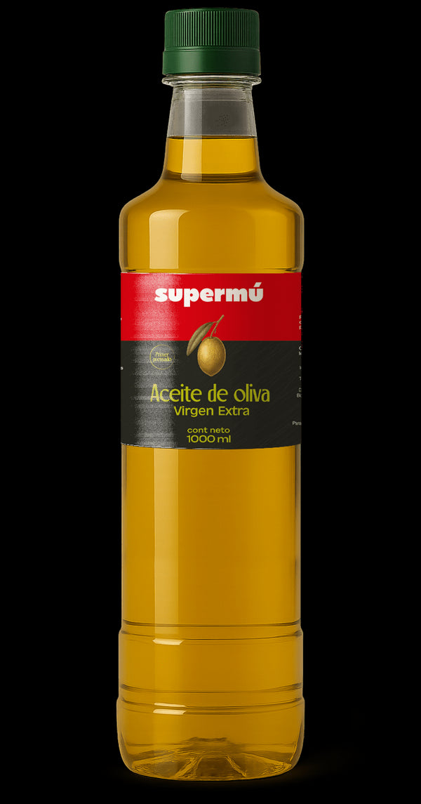 ACEITE OLIVA SUPERMU 1000ML EXTRA VIRGEN