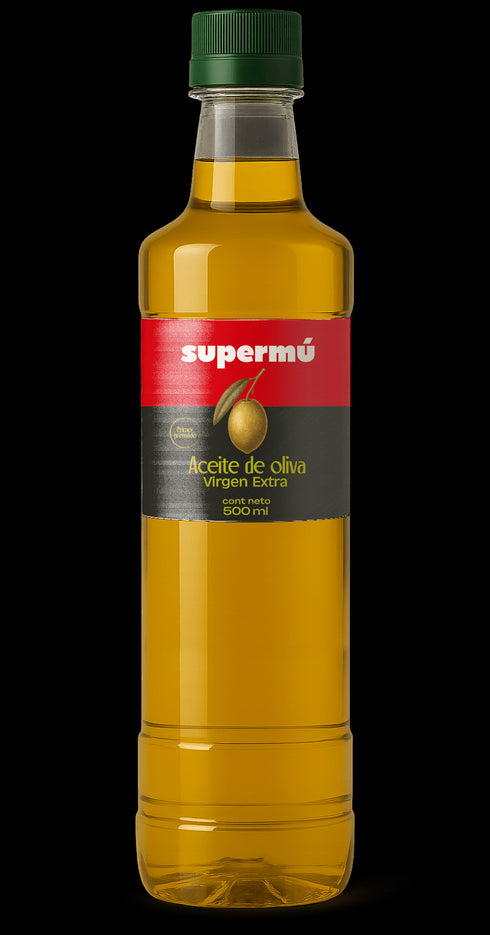 ACEITE OLIVA SUPERMU 500ML EXTRA VIRGEN