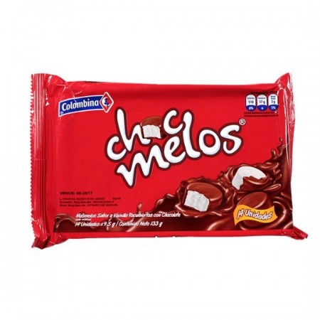CHOCMELOS BANDEJA 14U 133G