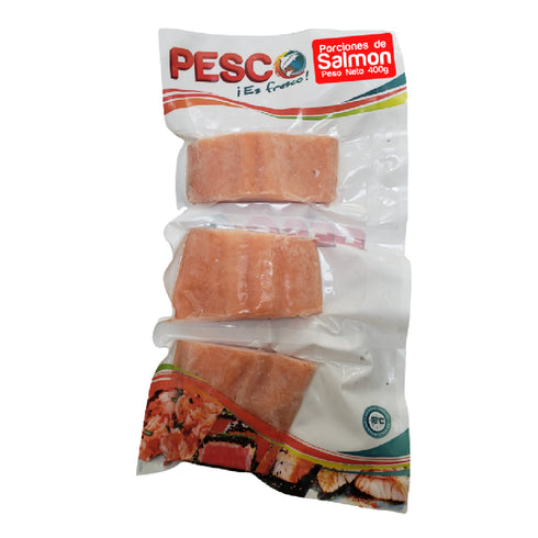 SALMON PESCO 400G EN PORCIONES