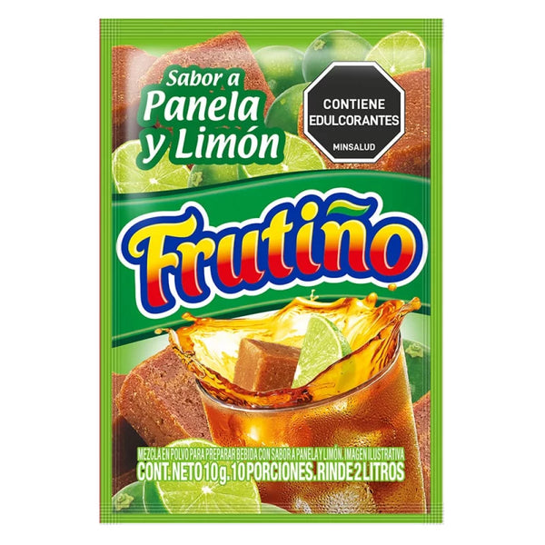 REFRESCO FRUTINO 10G PANELA Y LIMON