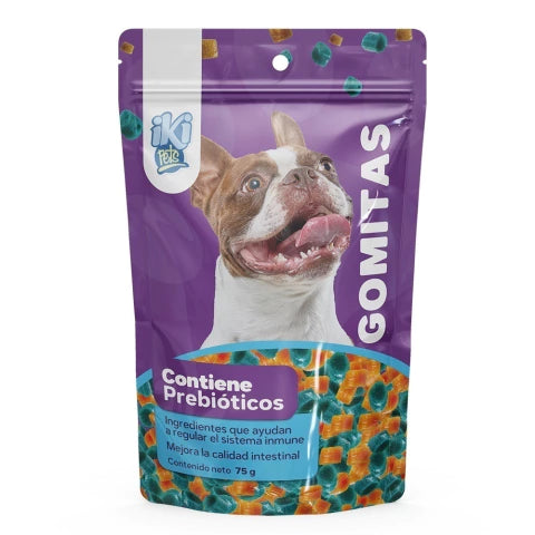 SNACKS PARA PERRO IKI 75G GOMITAS