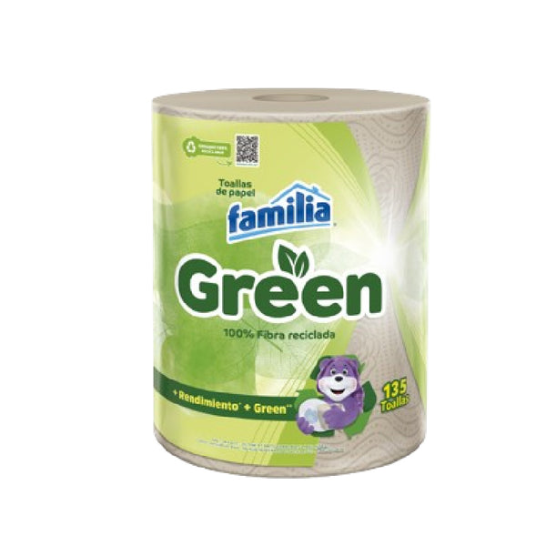 TOALLA COCINA FAMILIA 135U GREEN
