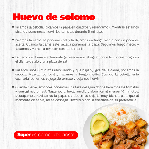 HUEVO DE SOLOMO*500gr