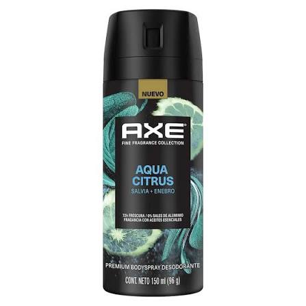 DESOD AXE 96ML AEROSOL AQUA CITRUS
