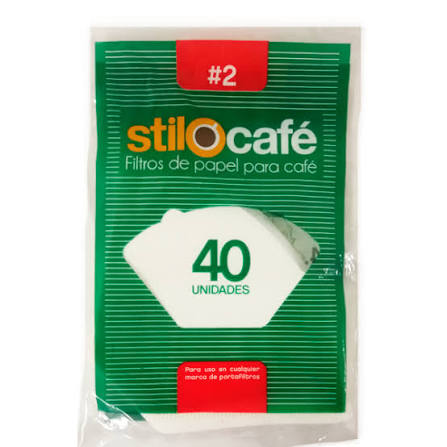 FILTRO PAPEL CAFETERA N2 40U