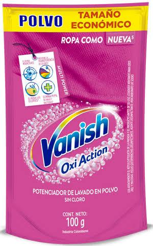 LIMPIADOR VANISH 100G POLVO ROSA