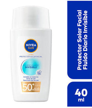 PROTEC SOLAR NIVEA 40ML FLUIDO INVISIBLE