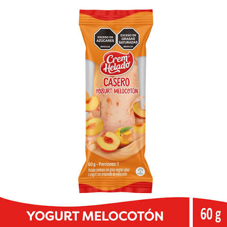 HELADO CREM HELADO 600G CASERO YOGURT ME