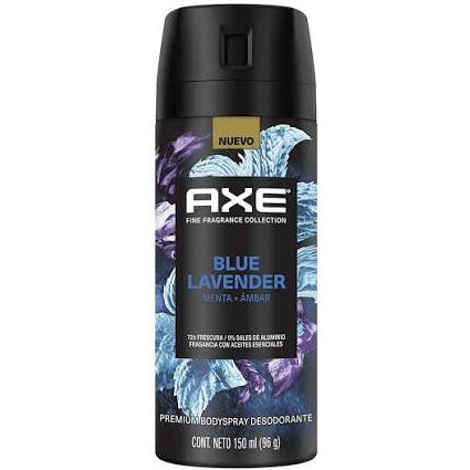 DESODORANTE AXE 150ML AEROSOL BODY BLUE