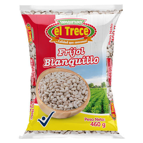FRIJOL EL TRECE 460G BLANQUILLO