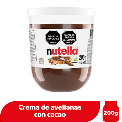 CREMA NUTELA 200G FRASCO AVELLANA