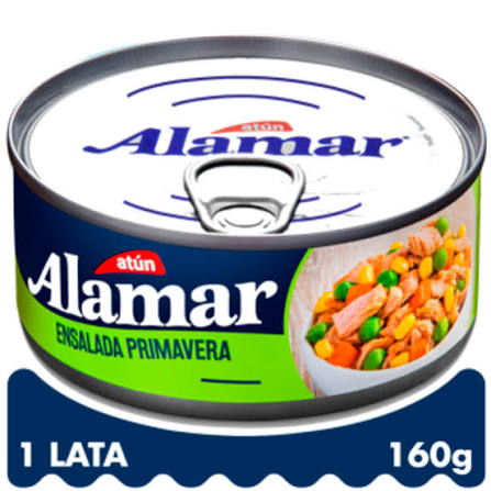 ENSALADA NATURAL ATUN ALAMAR 160G