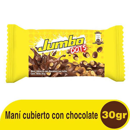 CHOCOLATINA JUMBO 30G DOTS