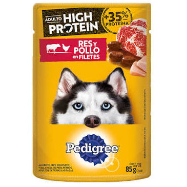 ALIMENTO PEDIGREE 85G HIGH PROT RES POLL