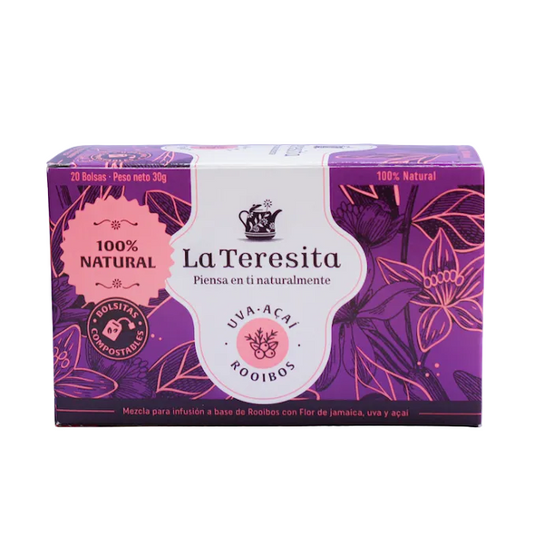 INFUSION TERESITA 20U UVA ACAI ROOIBOS