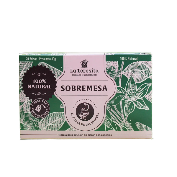 INFUSION TERESITA 20U SOBREMESA