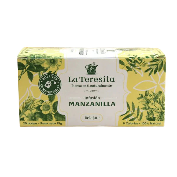 AROMATICA TERESITA 20U MANZANILLA