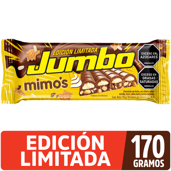 CHOCOLATINA JUMBO 170G MIMOS
