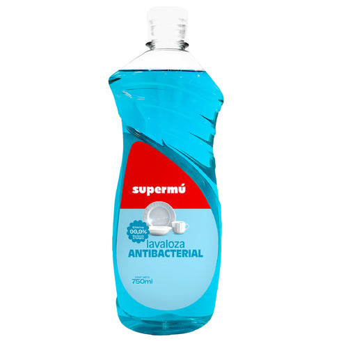 LAVALOZA LIQUIDO SUPERMU 750ML ANTIBACTERIAL