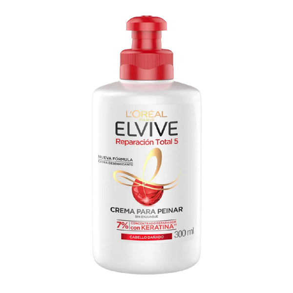 ELVIVE REPARACIÓN TOTAL 5 CREMA PARA PPEINAR 300ML