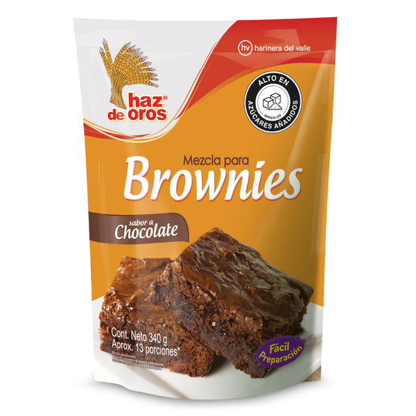 MEZCLA PARA BROWNIES 340G HAZ DE OROS CHOCOLATE