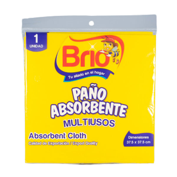 PAÑO ABSORBENTE BRIO X1