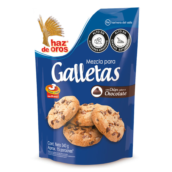 MEZCLA GALLETAS HAZ DE OROS 360G CHIPS