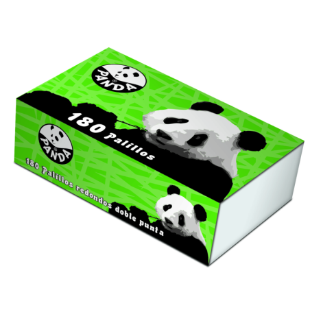 PALILLO PANDA 180U DOBLE PUNTA