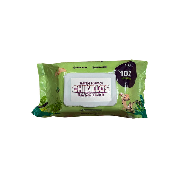 PANITOS CHIKILLOS 102U HUMEDOS ALOE VERA