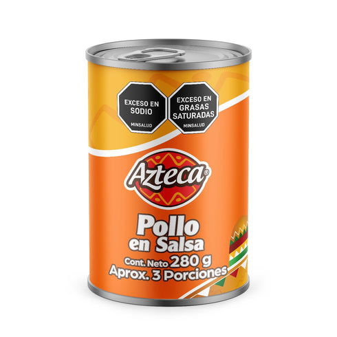POLLO DESMECHADO AZTECA 280G SALSA