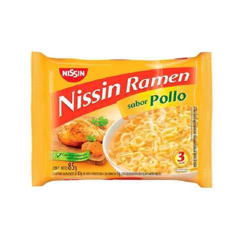 SOPA NISSIN RAMEN 85G POLLO