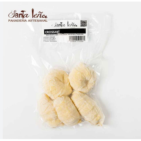 CROISSANT CHOCO NEGRO X 5U SANTA LENA