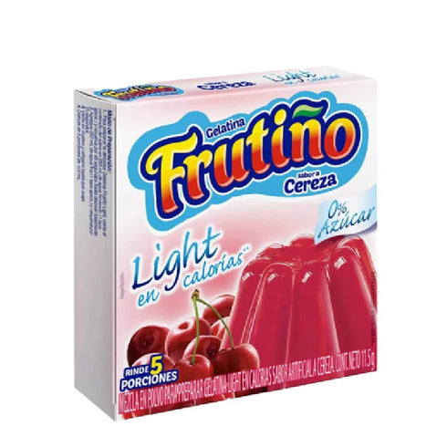 GELATINA FRUTINO 11G LIGHT CEREZA