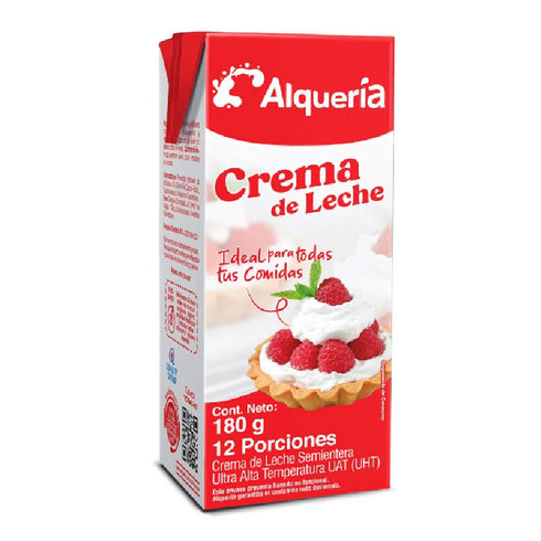 CREMA LECHE ALQUERIA TETRA 180G