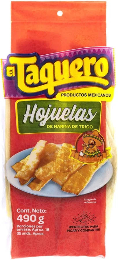 HOJUELA EL TAQUERO 35U 490G