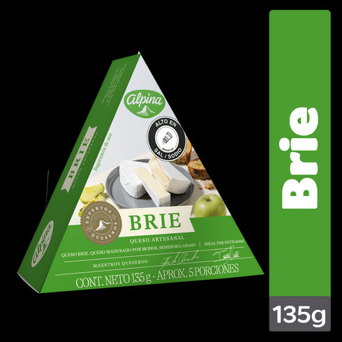 QUESO BRIE ALPINA 135GR